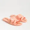Sam Edelman Bay Jelly Slide Sandal Pink Rosette Jelly In Pink
