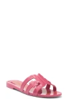 Sam Edelman Bay Jelly Slide Sandal In Pink