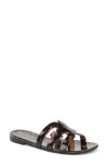 Sam Edelman Bay Jelly Slide Sandal Tortoise Jelly In Tortoise