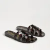 Sam Edelman Bay Jelly Slide Sandal Tortoise Jelly In Brown