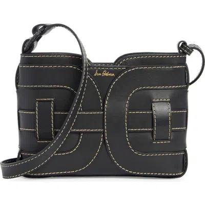 Sam Edelman Bay Leather Shoulder Bag In Black