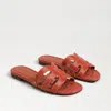 Sam Edelman Bay Cutout Slide Sandal In Orange