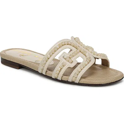 Sam Edelman Bay Tide Slide Sandal In Light Almond/ Modern Ivory