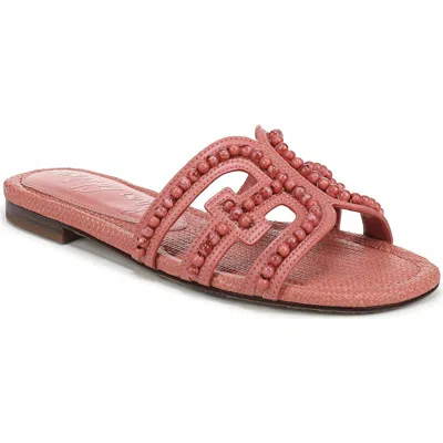 Sam Edelman Bay Tide Slide Sandal In Pink
