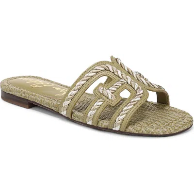 Sam Edelman Bay Twist Slide Sandal In Green