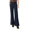 Sam Edelman Bay V-yoke High Waist Flare Jeans In Rinse