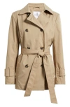 Sam Edelman Belted Trench Coat In Sand