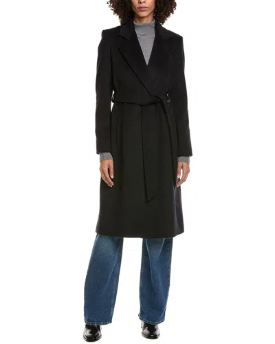 SAM EDELMAN SAM EDELMAN BELTED WRAP WOOL-BLEND COAT