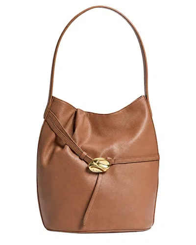 Sam Edelman Bex Leather Tote In Brown