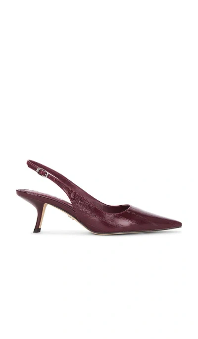 Sam Edelman Bianka Sling Pump In Burgundy