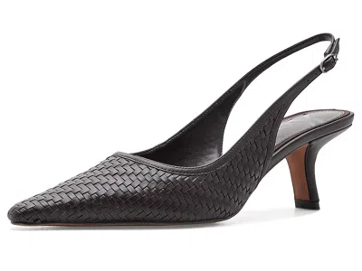 SAM EDELMAN BIANKA SLING WOMEN'S SHOES CAFE NOIR 1: 10 M, SYNTHETIC