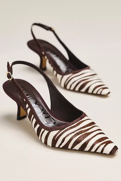 Sam Edelman Bianka Slingback Kitten Heels In Multi