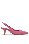 Sam Edelman Bianka Slingback Kitten Heels In Pink