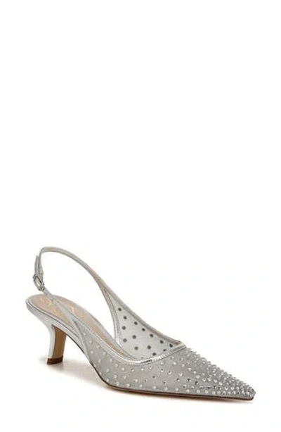 SAM EDELMAN SAM EDELMAN BIANKA SLINGBACK MESH POINTED TOE PUMP