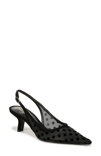 SAM EDELMAN SAM EDELMAN BIANKA SLINGBACK MESH POINTED TOE PUMP