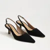 Sam Edelman ‘bianka' Suede Slingback Pumps In Black