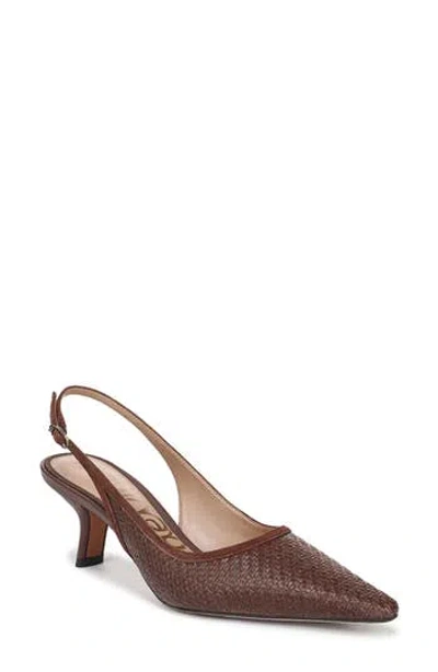 Sam Edelman Bianka Slingback Pump In Bourbon
