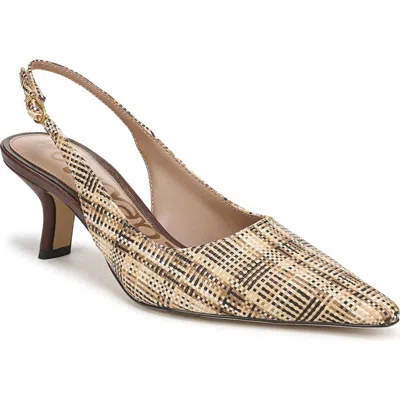Sam Edelman Bianka Slingback Pump In Brown
