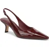 Sam Edelman Bianka Slingback Pump In Burgundy