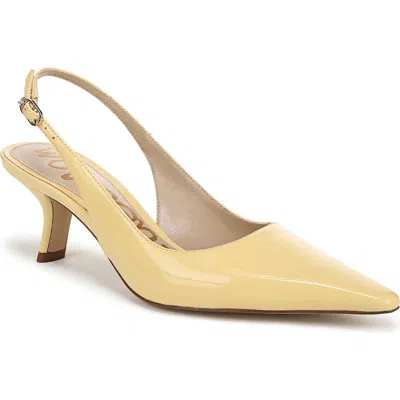 Sam Edelman Bianka Slingback Pump In Yellow