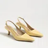 Sam Edelman Bianka Slingback Pump In Yellow