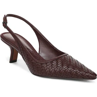 Sam Edelman Bianka Slingback Pump In Brown