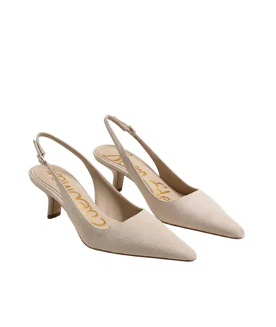 Sam Edelman Bianka Slingback Pump In Cappuccino Suede In Multi