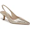 Sam Edelman Bianka Slingback Pump In Metallic
