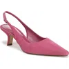 Sam Edelman Bianka Slingback Kitten Heels In Pink