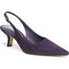 Sam Edelman Bianka Slingback Pump In Purple