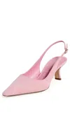 Sam Edelman Bianka Slingback Sandals Primrose Pink Suede