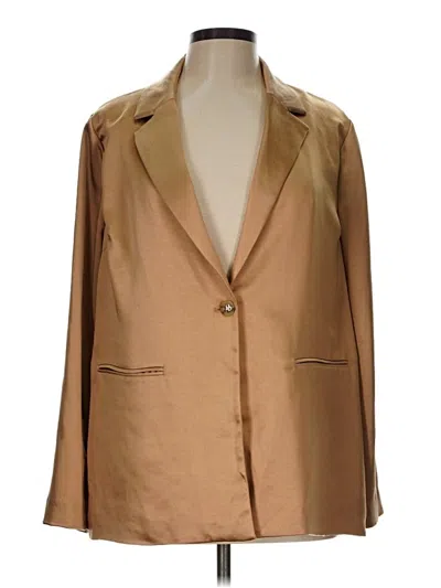 Pre-owned Sam Edelman Blazer Jacket In Brown