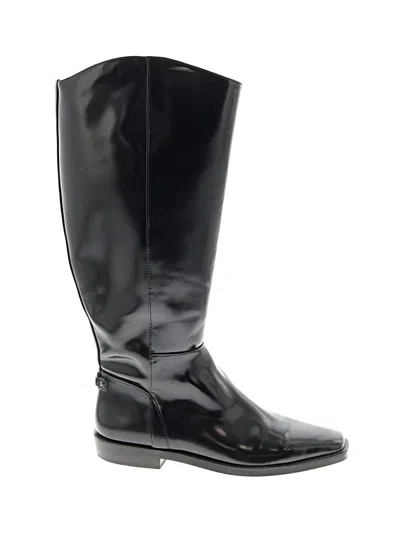 Pre-owned Sam Edelman Boots In Black