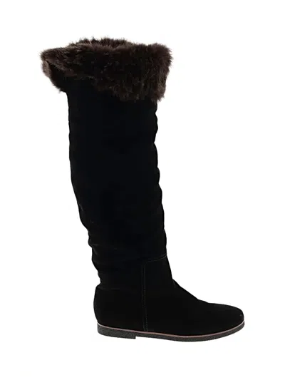 Pre-owned Sam Edelman Boots In Black