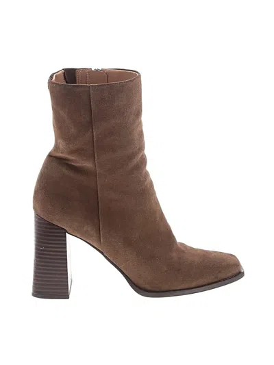 Pre-owned Sam Edelman Boots In Brown