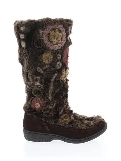 Pre-owned Sam Edelman Boots In Brown