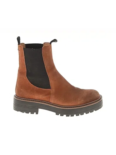 Pre-owned Sam Edelman Boots In Brown