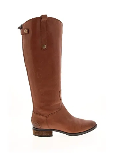 Pre-owned Sam Edelman Boots In Brown