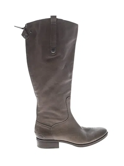 Pre-owned Sam Edelman Boots In Gray