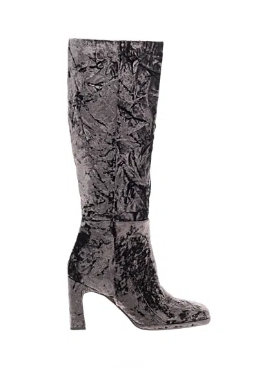 Pre-owned Sam Edelman Boots In Gray