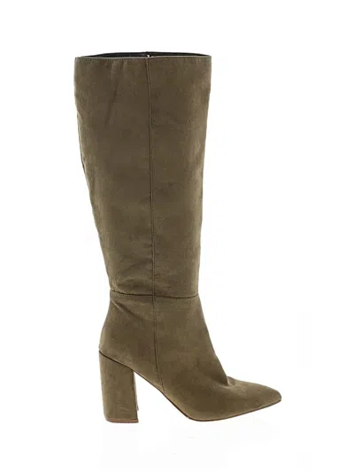 Pre-owned Sam Edelman Boots In Green