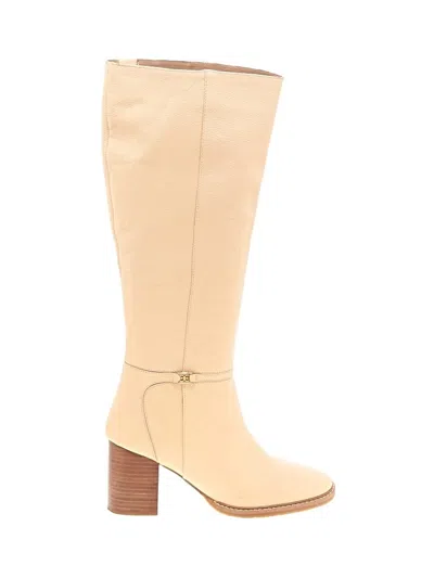 Pre-owned Sam Edelman Boots In Ivory