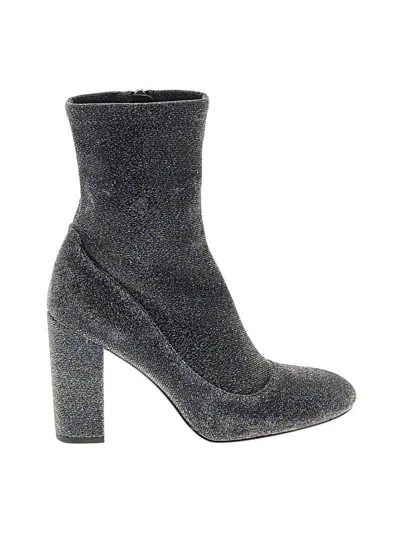 Pre-owned Sam Edelman Boots In Silver