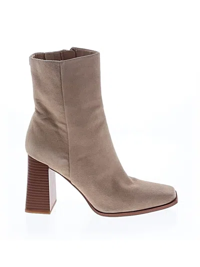 Pre-owned Sam Edelman Boots In Tan