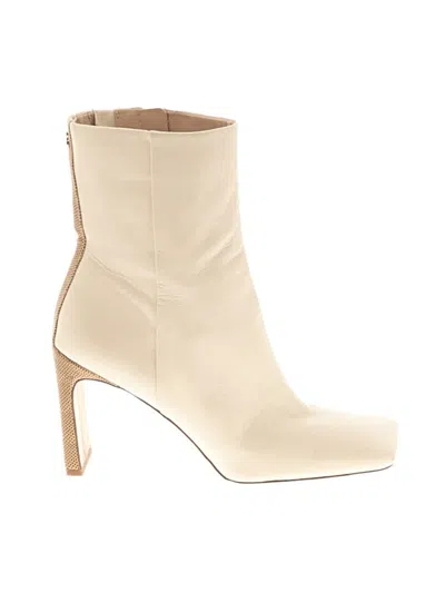 Pre-owned Sam Edelman Boots In White