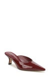 Sam Edelman Brandy Pointed Toe Mule In Burgundy
