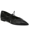 Sam Edelman Bri Mary Jane Pointed Toe Flat In Black