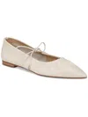 Sam Edelman Bri Pointed Toe Bow Flats In Modern Ivory
