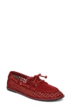 Sam Edelman Bria Boat Shoe In Red