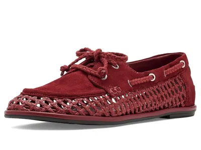 SAM EDELMAN BRIA WOMEN'S DRESS FLAT SHOES DEEP SCARLET: 5.5 M